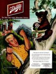 1951 Schlitz. 'You may be cute, but I'm thirsty!'