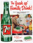 1952 The 'fresh up' Family Drink! You like it... it likes you! 7up