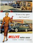 1952 Willys Station Wagon. 'It was a tiny space... but I made it'