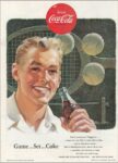 1953 Drink Coca-Cola. Game... Set... Coke
