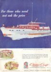 1953 For those who need not ask the price. Chris-Craft
