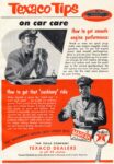 1953 Texaco Tips on car care