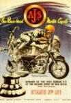 1954 AJS. The Race-bred Motor Cycle. Winnner Of The 1954 Junior T.T. At The Record Speed Of 91-51 MPH