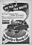 1954 Borgward Hansa Diesel on top of the world