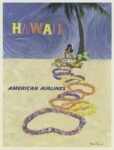 1955 Hawaii. American Airlines