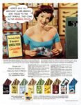 1956 Choose your Personal Tobacco from Kentucky Club's 9 Blends