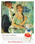 1956 Loved for gentleness. New Philip Morris