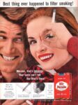 1957 Best thing ever happened to filter smoking! Hit Parade