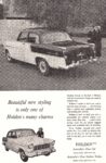 1958 Holden FC 'Special' Sedan. Beautiful new styling is only one of Holden's many charms