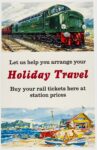 1958 Let us help you arrange your Holiday Travel. British Railways