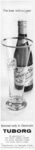 1958 The beer without peer. Brewed only in Denmark. Tuborg