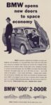 1959 BMW '600' 2-Door. BMW opens new doors to space economy