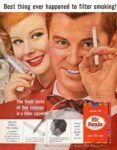 1959 Best thing ever happened to filter smoking! Hit Parade