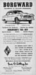1960 Borgward Isabella Sedan. Masterpiece Of Precision Engineering