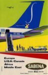 1960 Europe U.S.A.-Canada Africa Middle East. Sabena