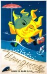 1960 Uruguay. Donde se baña el sol