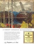 1961 A Great Canadian Achievement. Seagram's VO Canadian Whisky