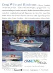 1961 Deep, Wide and Handsome… Owens Fleetships are built for pleasure