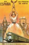 1962 En Espana. La Fiesta Es Arte. Renfe