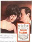 1962 The difference between eating and dining! Cherry Heering