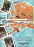 1962 Thrill to the real Alaska... Alaska Airlines