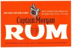 1962 What Makes These Rums So Good. Captain Morgan Rum
