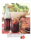 1963 At mealtime - Coca-Cola refreshes you best!