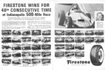 1963 Firestone Wins For 40th Consecutive Time at Indianapolis 500-Mile Race