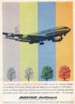 1963 Vacations Are Always In Season when you go by Boeing Jetliner