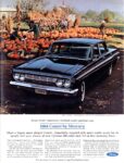 1964 Mercury Comet. From Ford - America's liveliest, most carefree cars
