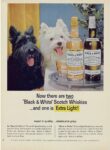 1965 Now there are two 'Black & White' Scotch Whiskies ... and one is Extra Light!