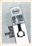 1966 Esso Extra Motor Oil. Kuin Yksi Sylinteri Lisää