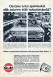 1966 Oletteko tullut ajatelleeksi, että autonne elää kaksoiselämää. Gulf & Gulfpride Single-G