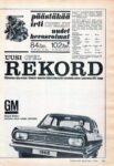 1966 Opel Rekord, päästäkää irti Opelin uudet hevosvoimat