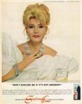 1967 'Don't Darling Me If It's Not Smirnoff'. Zsa Zsa Gabor