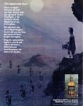 1969 The Legend of 100 Pipers. Seagram's 100 Pipers Scotch. Taste that matches legend