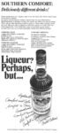 1970 Southern Comfort. Deliciously different drinks!
