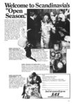 1970 Welcome to Scandinavia's 'Open Season'. SAS