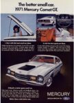 1971 Mercury Comet GT. The better small car
