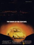 1974 Volkswagen Beetle. The Dawn Of The Sun Bug