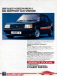 1983 Talbot Horizon Profi II. Das Kraftpaket Zum Spartarif