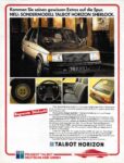 1984 Talbot Horizon Sherlock, Kommen Sie seinen gewissen Extras auf die Spur