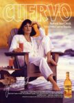 1987 Cuervo. Rethink Your Drink. Mix With Cuervo Tequila. Anjelica Huston