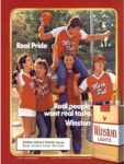 1987 Real Pride. Real people want real taste. Winston