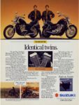 1987 Suzuki Intruder 700. Identical twins
