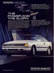 1987 Toyota Celica. The Power And The Glory