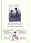 1991 They wintered in Bermuda, Summered in The Hamptons, And even their gin had a splash. Gilbey's. The Authentic Gin