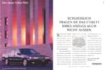 1995 Volvo 960. Schliesslich Tragen Sie Das Etikett Ihres Anzugs Auch Nicht Aussen