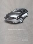 2002 Toyota Camry. Tellement differente, ca deconcentre