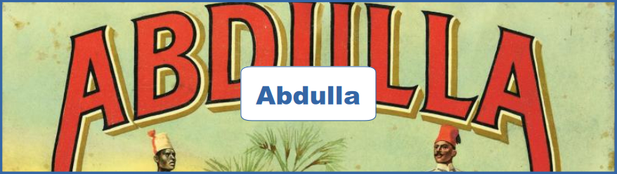 Abdulla Ad and Poster Collection